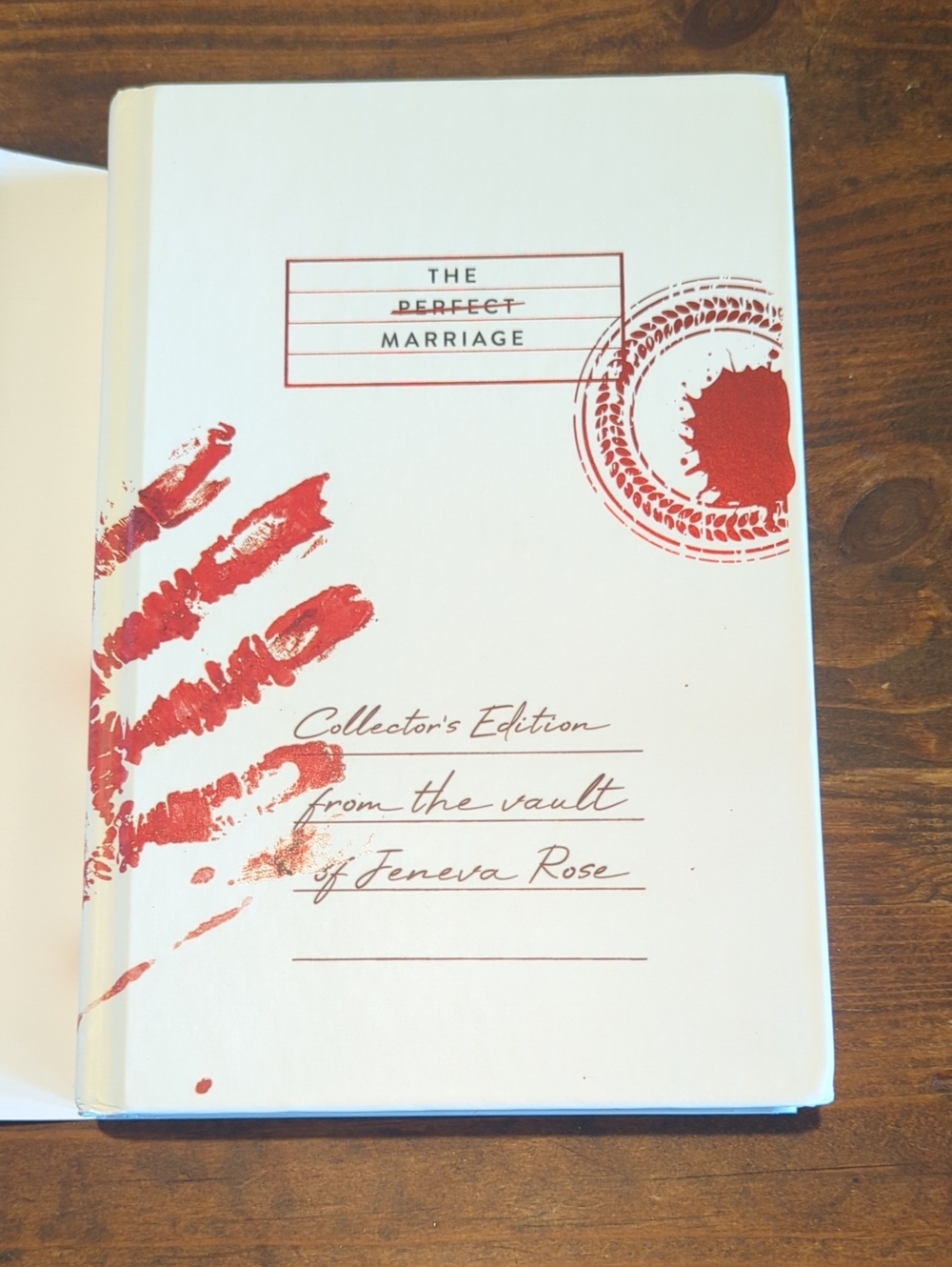 Collector's Edition The Perfect Marriage Hardcover Book